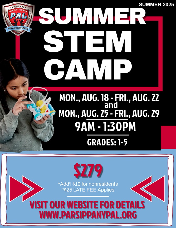 2025 PAL Summer STEM Camp 2025 PAL Summer STEM Camp