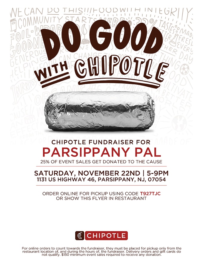 2025 PAL Chipotle Give Back 11.22.25